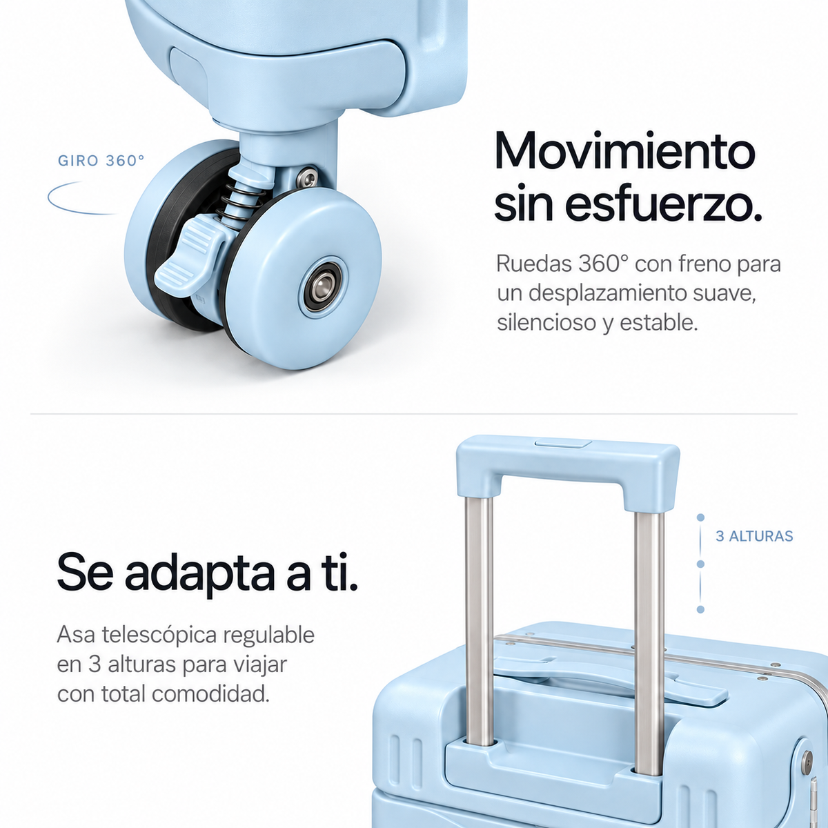 Maleta con asiento integrado ViaNuvo™