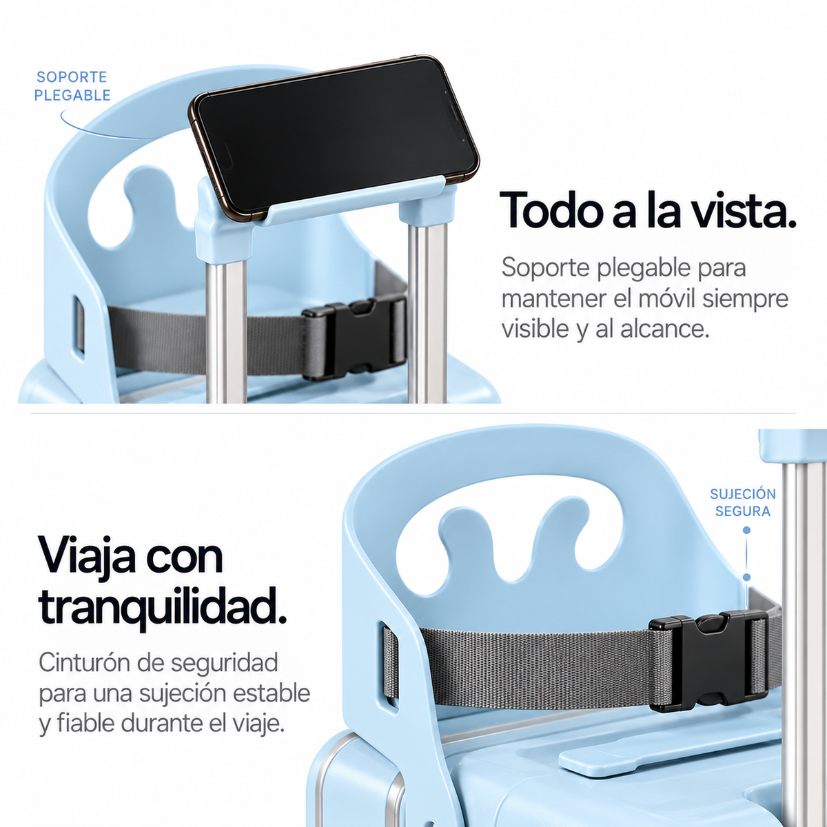 Maleta con asiento integrado ViaNuvo™